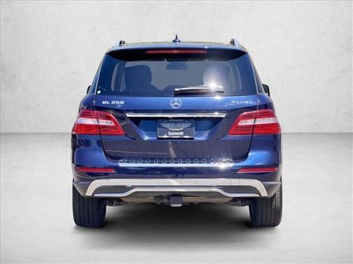 Lunar Blue Metallic 2015 Mercedes-Benz M-Class ML 350 4MATIC