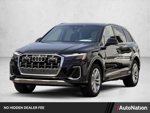 Mythos Black Metallic 2025 Audi Q7 55 Premium Plus