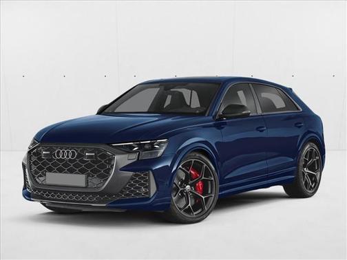 Waitomo Blue Metallic 2025 Audi RS Q8 4.0T quattro performance