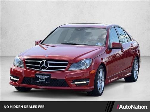 Mars Red 2014 Mercedes-Benz C-Class C 300 4MATIC Luxury