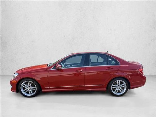 Mars Red 2014 Mercedes-Benz C-Class C 300 4MATIC Luxury