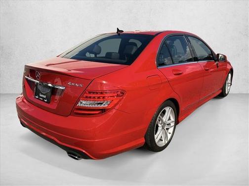 Mars Red 2014 Mercedes-Benz C-Class C 300 4MATIC Luxury