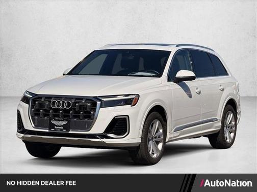 Carrara White 2025 Audi Q7 55 Premium Plus