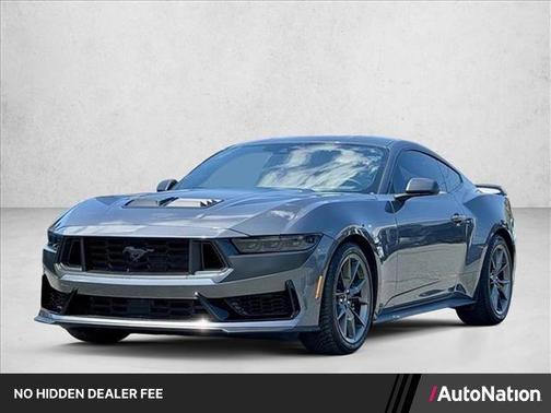Carbonized Gray Metallic 2024 Ford Mustang Dark Horse