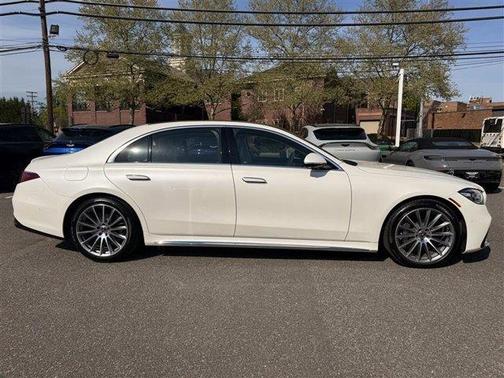 Diamond White 2023 Mercedes-Benz S-Class S 500 4MATIC
