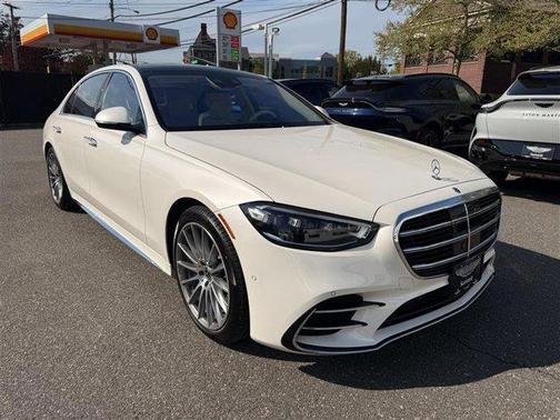Diamond White 2023 Mercedes-Benz S-Class S 500 4MATIC
