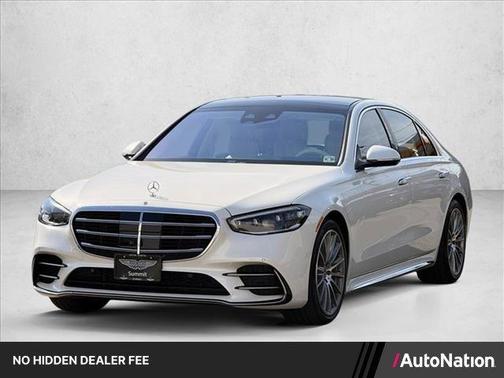 Diamond White 2023 Mercedes-Benz S-Class S 500 4MATIC