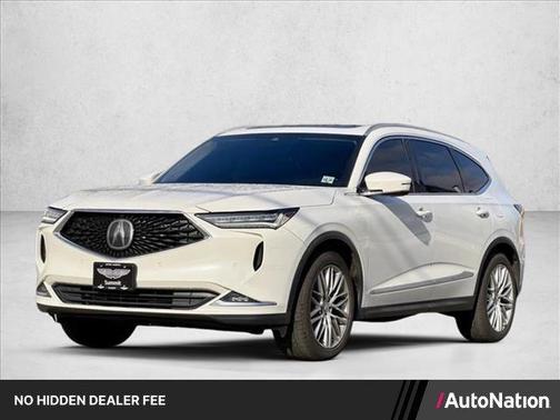 White 2022 Acura MDX Advance
