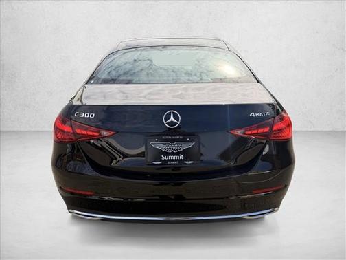 Black 2025 Mercedes-Benz C-Class C 300 4MATIC