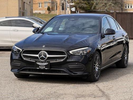 Black 2025 Mercedes-Benz C-Class C 300 4MATIC