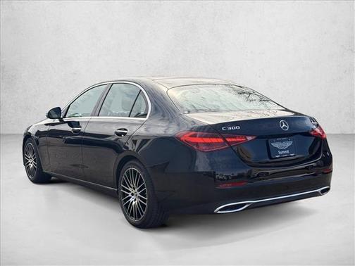 Black 2025 Mercedes-Benz C-Class C 300 4MATIC