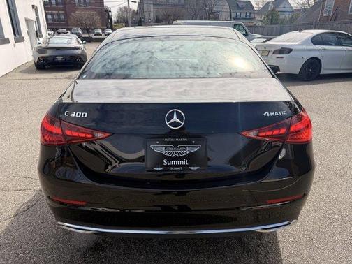 Black 2025 Mercedes-Benz C-Class C 300 4MATIC