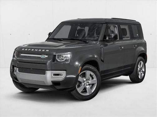 Santorini Black 2025 Land Rover Defender P300