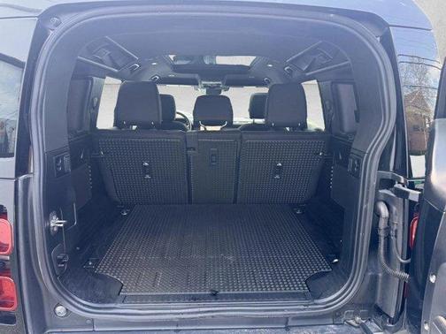 Santorini Black 2025 Land Rover Defender P300