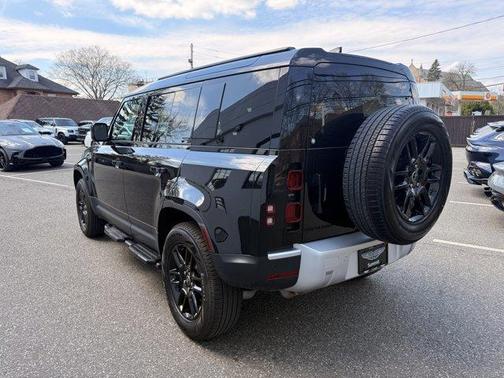 Santorini Black 2025 Land Rover Defender P300