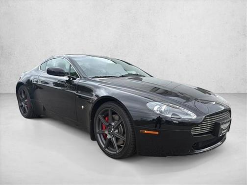 Black 2008 Aston Martin V8 Vantage