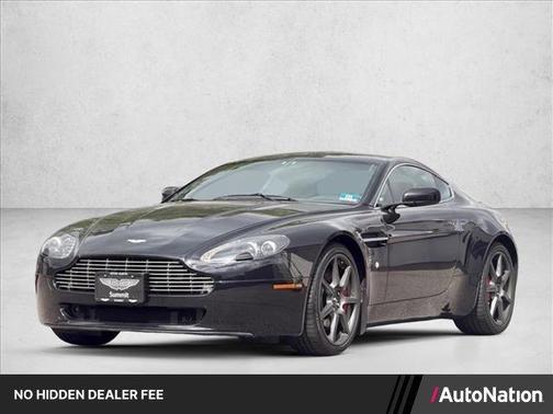 Black 2008 Aston Martin V8 Vantage