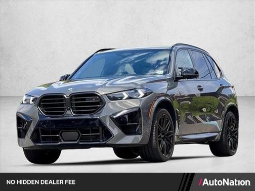 Gray Metallic 2024 BMW X5 M Competition