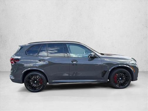 Gray Metallic 2024 BMW X5 M Competition