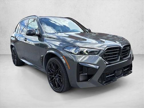 Gray Metallic 2024 BMW X5 M Competition
