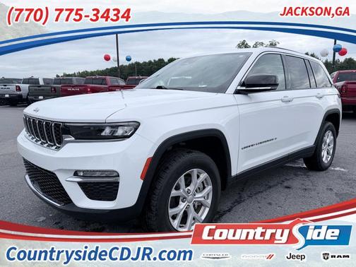 Bright White Clearcoat 2023 Jeep Grand Cherokee Limited