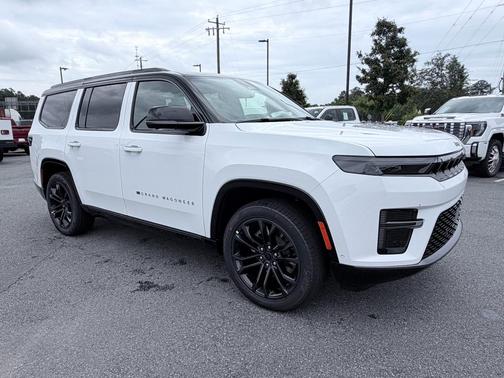 Bright White Clearcoat 2026 Jeep Grand Wagoneer Summit Obsidian