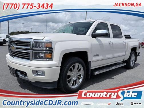 White Diamond Tri-Coat 2015 Chevrolet Silverado 1500 High Country