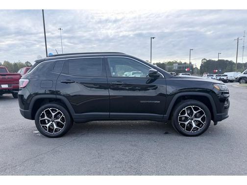 Black 2025 Jeep Compass Limited