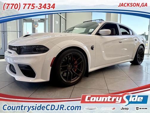 White Knuckle Clearcoat 2022 Dodge Charger SRT Hellcat Widebody