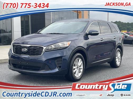 Blaze Blue 2019 Kia Sorento LX V6