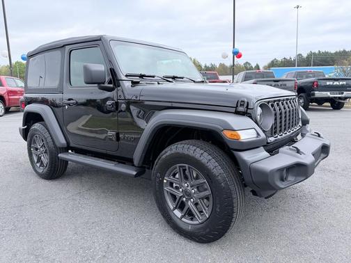 Black Clearcoat 2026 Jeep Wrangler Sport