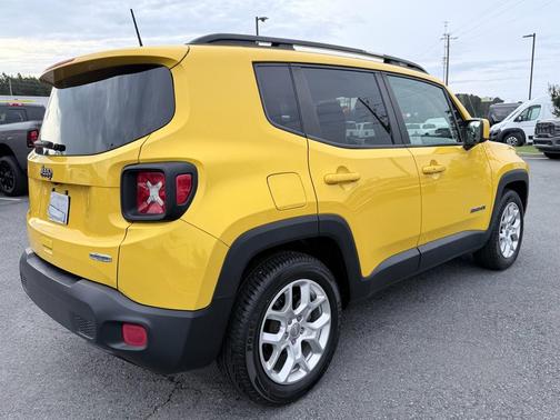Solar Yellow 2018 Jeep Renegade Latitude