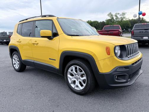 Solar Yellow 2018 Jeep Renegade Latitude
