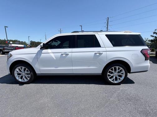 White Platinum Tri-Coat Metallic 2018 Ford Expedition Max Limited