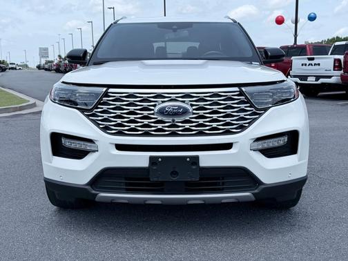 Star White 2021 Ford Explorer Platinum