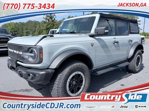 Cactus Green / Gray 2022 Ford Bronco Badlands