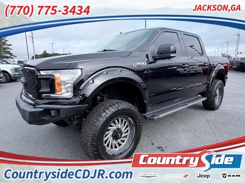 Agate Black Metallic 2020 Ford F-150 Lariat