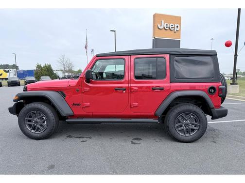 Firecracker Red Clearcoat 2026 Jeep Wrangler Sport