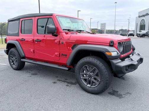 Firecracker Red Clearcoat 2026 Jeep Wrangler Sport