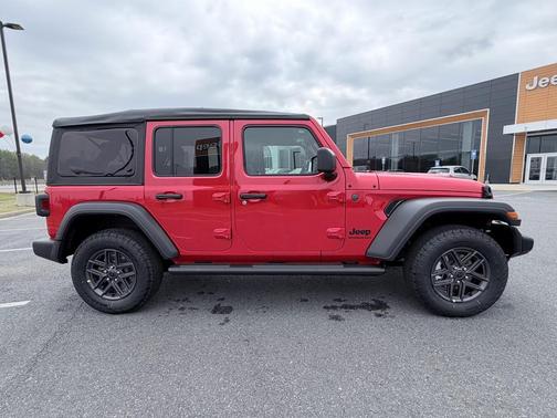 Firecracker Red Clearcoat 2026 Jeep Wrangler Sport