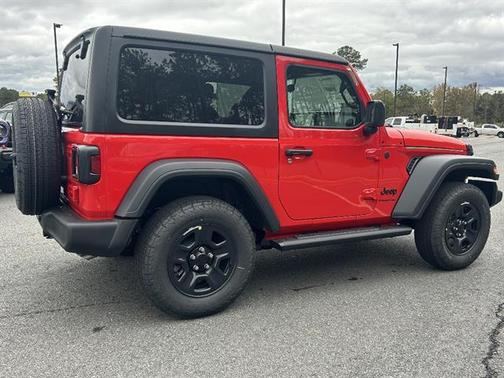 Firecracker Red Clearcoat 2026 Jeep Wrangler Sport