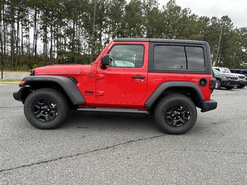 Firecracker Red Clearcoat 2026 Jeep Wrangler Sport