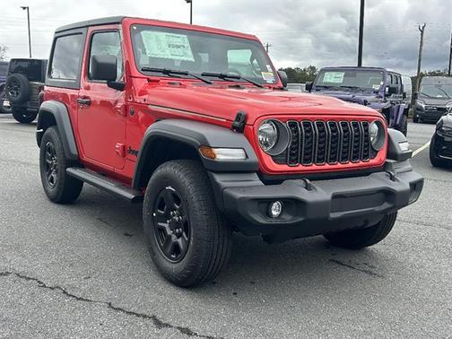 Firecracker Red Clearcoat 2026 Jeep Wrangler Sport