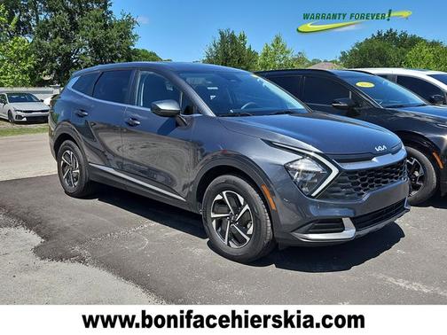 Gravity Gray 2023 Kia Sportage Hybrid LX