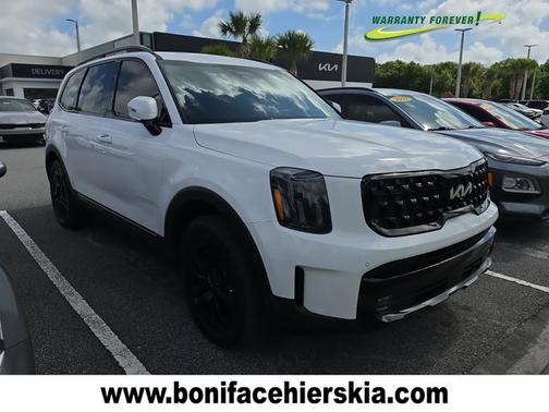 White Pearl 2024 Kia Telluride SX X-Line