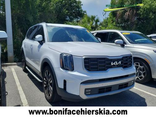 White Pearl 2023 Kia Telluride SX