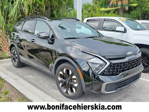 Ebony Black 2023 Kia Sportage X-Line
