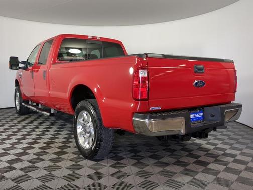 Red 2008 Ford F-250 XL