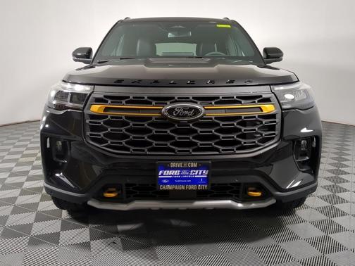 Agate Black Metallic 2026 Ford Explorer Tremor