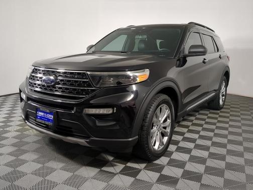 Agate Black 2020 Ford Explorer XLT